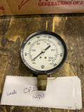 CPI Pressure Gauge 0-100 PSI 0-700 kPa Analog Bottom Mount Brass USA