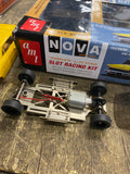 AMT 1966 Chevy Nova Super Stock Slot Car Racing Kit 1:25 Scale Box Model