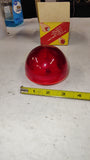 1960's Emergency Blinking Red Warning Light No 6033 Hong Kong Suction Cup Boxed