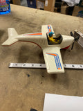 Fisher Price Adventure People Plane #306 Vintage 1974 USA Toy W PILOT FIGURE