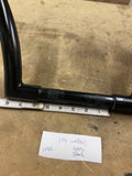 Black Mini Ape Hanger Motorcycle Handlebar 10" 35" Webbed Chopper Harley Custom