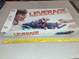 Vintage Leverage Board Game Milton Bradley Strategy Suspense Balance Game 1970s