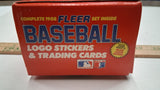 1988 Fleer Baseball Complete Factory Set 660 Cards 45 Stickers Mint Tom Glavine