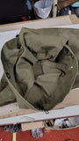 Vintage WWII US Army Canvas Duffle Bag Robert L Aaron Stenciled