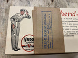 NOS Veedol Motor Oil Gas Service Station Garage Auto Truck Service Card 1950's