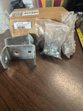 Open Trail Plow Skid Part Conversion Kit brackets and mounting bolts