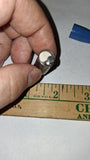 NOS Vintage Allbright Periwinkle Plastic Bullet Capsule Pocket Lighter Unused