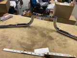 Custom Handlebars 35" Wide 1 1/4 Chopper Harley 5" rise Chrome softail dyna spor