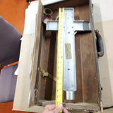 Vtg Catholic Last Rites Anointing Sick Box Wood Case Candelabra Crucifix Altar