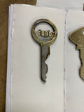 Antique Ford Keys 20's Model T A 30's Vintage Auto Truck FOMOCO Collector Igniti