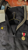 Vintage WWII US Navy Wool Dress Blue Jumper Hat Uniform Ruptured Duck Lot
