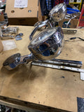 Harley Heritage Softail Spot Light Bar LED Passing Lamp Assy FLST Fatboy Turn Si