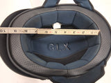 GLX Sniper-M15 Matte Black Half Helmet XL DOT Motorcycle Cruiser Touring