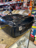 Black Motorcycle Touring Trunk Luggage Case Tour Pak Harley Police Bike FLH Glid