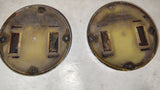 1969 1970 Ford Mustang Fastback Roof Side Emblems 3.5" C9ZZ Pair OEM