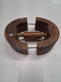 Antique Wooden Hat Stretcher Block Millinery Tool Vtg Derby Fedora Jack Block