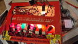 Vintage 1950's Noma Safety Plug Christmas Lights 15 Light C7 Set in Box