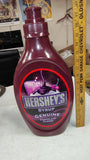Vintage 90s Hersheys Chocolate Syrup Huge 18” Novelty Plastic Coin Piggy Bank