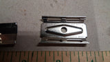 Vintage 1966 Gillette 3-Piece Travel Tech Safety Razor Housing Set (L3 Date Code