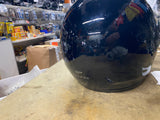 Fulmer Black Full Face Motorcycle Helmet ff Clear Visor and Top Vent XS