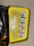 Vtg 60s Quickee Tubeless Tire Repair Kit Original Tin Display Oil Gas Petroliana