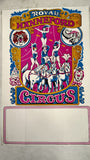 1996 Royal Hanneford Circus Cardboard Window Card Poster 14x22
