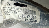 Paughco Chrome Rear Exhaust Pipe Heat Shield 435G Harley 80-Up FLT Touring NOS