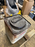 Vintage Mobiloil Gargoyle Square Gear Oil Can Vacuum Oil Co Metal Tin Antique!