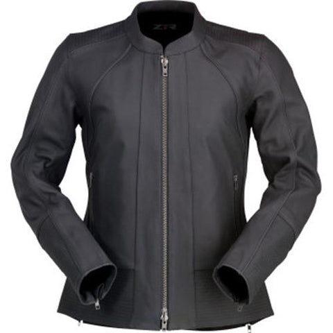 Z1R Women's Matchlock Leather Jacket  - Black - Large Adventure Touring / Dual-S