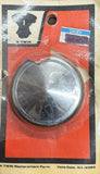 V-Twin part number 24-0636 is a 35mm Chrome Fork Stem Nut Cover