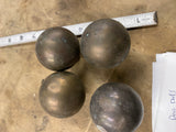 Harley Shovelhead Vtg Accessory Brass Trim Balls Grips Axle Covers Panhead