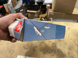 Vintage SMP 1957 Ford Fairlane 500 Promo Car Model Blue Original Box nos MINTY!