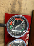 Vtg Sonco Fuel Pump Pressure Vacuum Engine Gauges 364 Motorcycle Auto Truck Tool