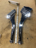 Harley Chrome Neck Covers Touring FLH GLIDE Ultra Classic road king 2007 Trim Ku