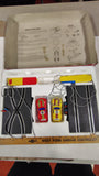Vtg 1970s SpeedTrax Corvette Turbo Chase battery-operated slot car racing set