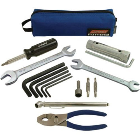 CRUZTOOLS SKHDSpeedkit™ Tool Kit for HD - ULTRA COMPACT -ZIPPER POUCH