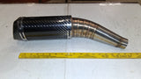 Scorpion Slip-On Oval Carbon Fiber Exhaust Muffler 2008^ Suzuki GSXR600/750-K8