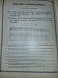 1900 Victorian Family Bible AJ Holman Parallel Leather Metal Clasps Apocrypha