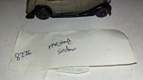 Vintage Dinky Toys 30d Vauxhall Saloon Grey Black 1940s Diecast Meccano England
