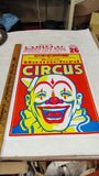 1997 Royal Hanneford Circus Poster Vintage Cadillac MI Clown Wexford Arena
