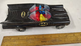 Vintage 1966 Simms Inc No. 529 Plastic Batmobile Batman Robin Toy Car Aurora ILL