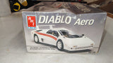 AMT ERTL Lamborghini Diablo Aero 1/25 Scale Model Kit 6148 Vintage 1991
