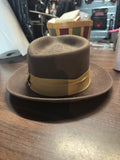 Goorin Brothers The Doctor Fedora Hat Large Black 100% Wool Mens USA Mint