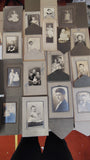 Vintage Photo Lot 17pc Antique Muskegon MI Louis V Blais Cabinet Cards Babies