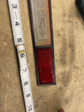 Vtg Harley Saddlebag Emblem Badge Red FLH Shovelhead King Highway Electra glide