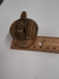 Vintage 1950s United Copper Brass Table Lighter Set Pat 2723547 Made in USA Desk
