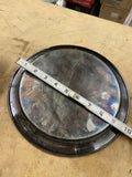 1958 vtg round serving tray silverplate Pgh Law firm Eckert Seamans Cherin Alcoa