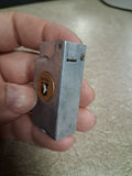 Vtg WW2 Derby Aluminum Block Lift Arm Lighter 101st Airborne Screaming Eagles