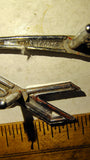 1962 Ford Falcon Chrome Fender Script Emblem OEM C2DB-16098-A