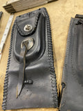 Harley Heritage Springer Softail Fatboy Black Tank Panel Pouch Gas Tank 91409-00